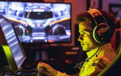 A configuração SimRacing de Lando Norris em 2025