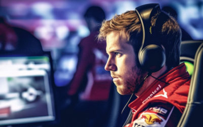 Porque é que Sebastian Vettel não está interessado em corridas simuladas?