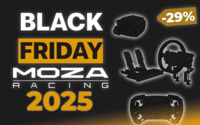 Black Friday Moza Racing 2025: Ofertas especiais até 29% de desconto