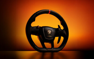 Moza x Lamborghini: o novo volante Revuelto vai fazer sonhar os fãs de supercarros