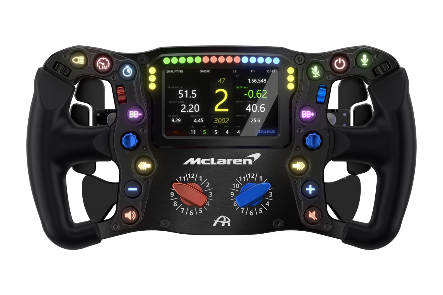 Ascher Racing McLaren Artura Ultimate Steering wheel sim racing