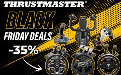 Black Friday Thrustmaster: As melhores promoções 2025 finalmente reveladas (-35%)!