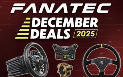Ofertas de dezembro Fanatec: Novas promoções a não perder (até 25% de desconto)