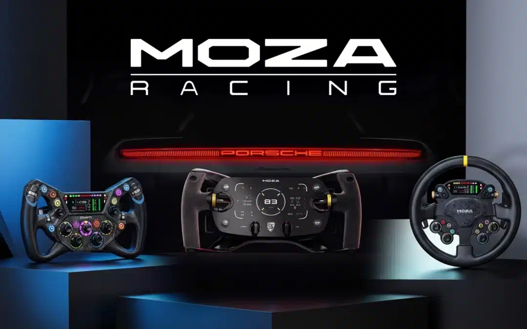 CES 2026: A MOZA Racing revela o volante oficial do Porsche Mission R e a sua nova gama Pro