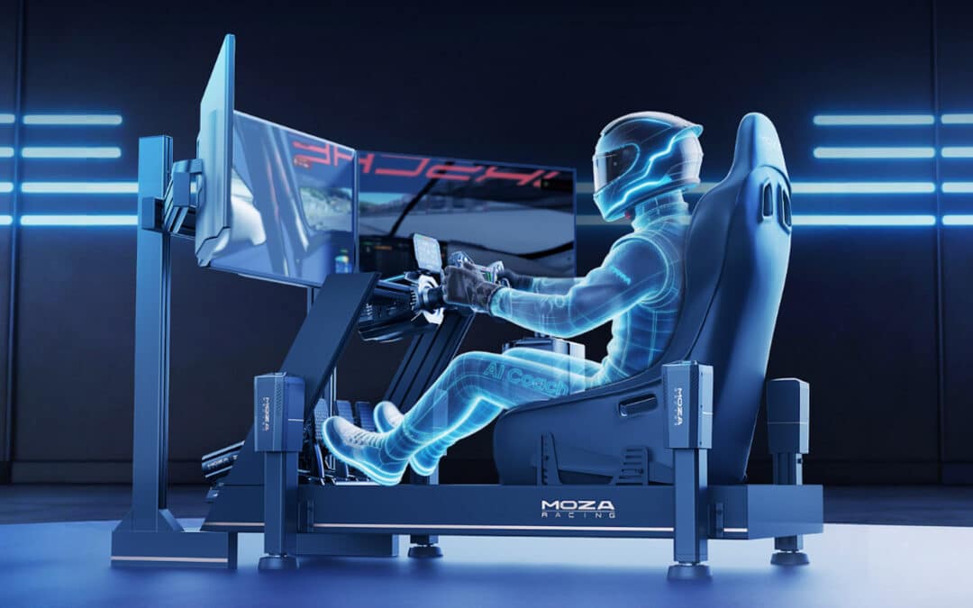 GDC 2026: MOZA revela os actuadores HMA150 e um treinador de IA que interage com a tua unidade base Diret Drive