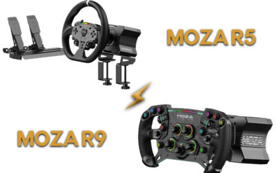 Moza R5 vs R9: qual a base a escolher?